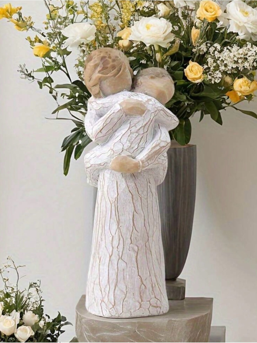 Mother and Child Resin Figurine NEW